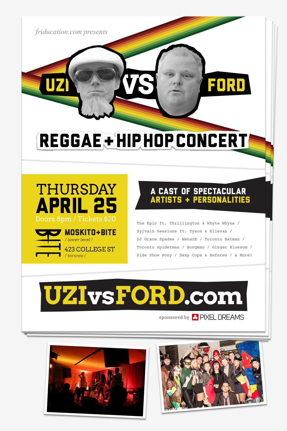 Uzi vs Ford // Website