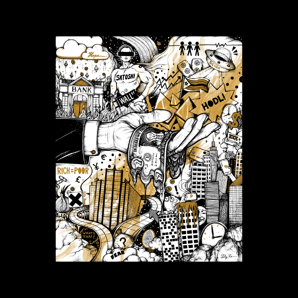 Blockchain conference branded hostess uniform