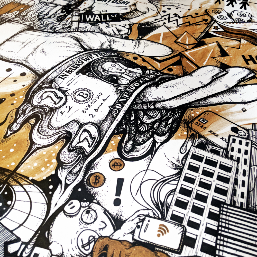 Blockchain conference branded hostess uniform