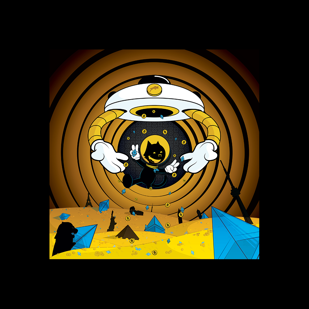 Blockchain conference branded hostess uniform