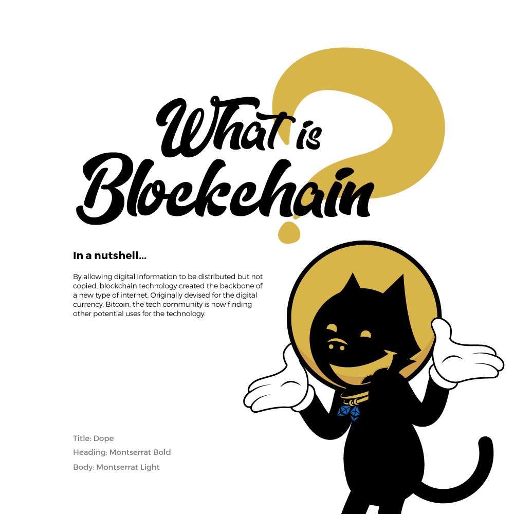 Blockchain conference branding