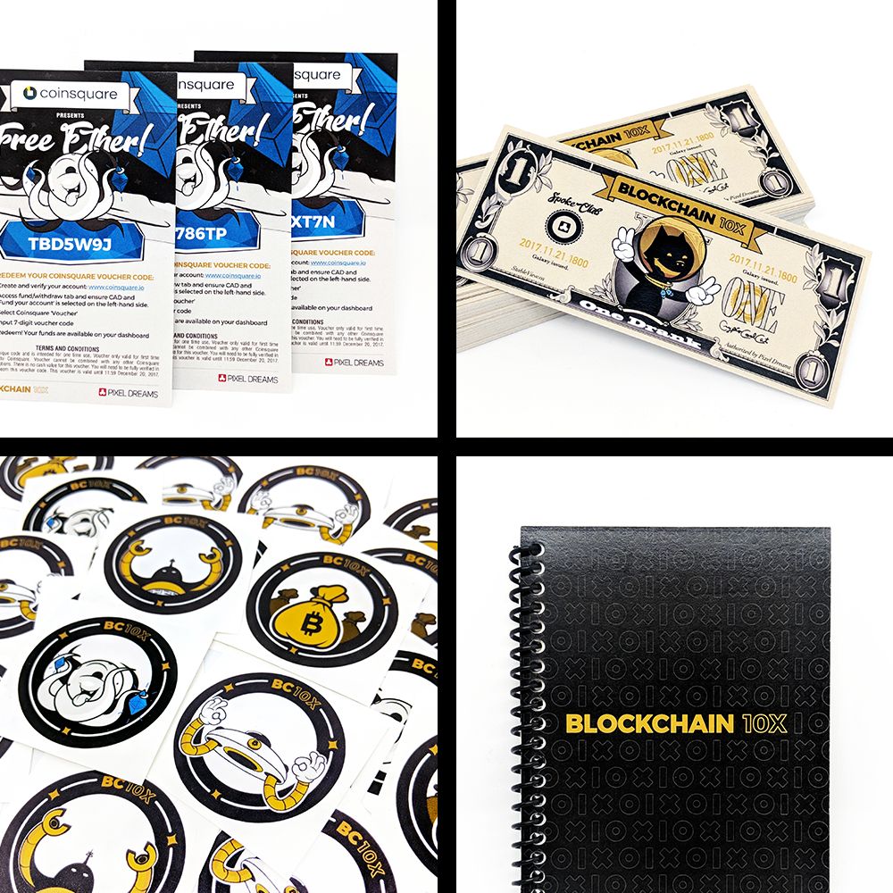 Blockchain conference sponsorship deck