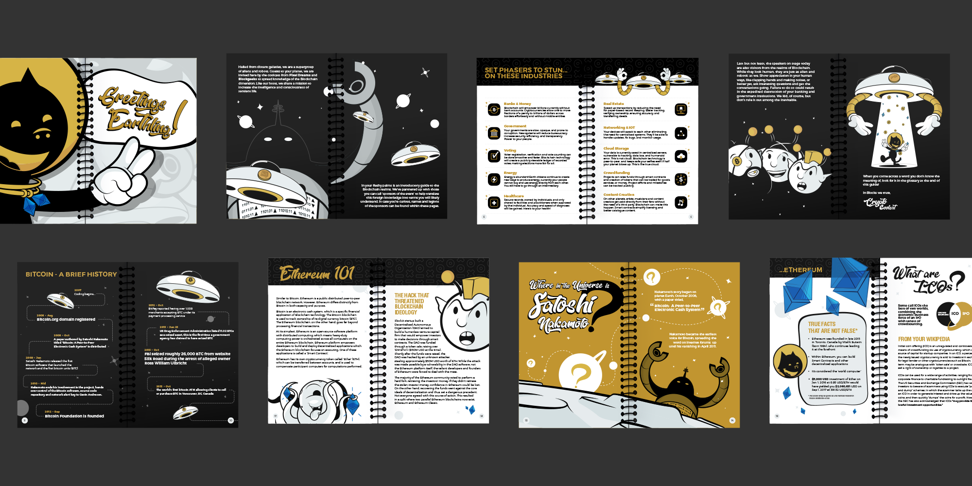 Blockchain conference booklet