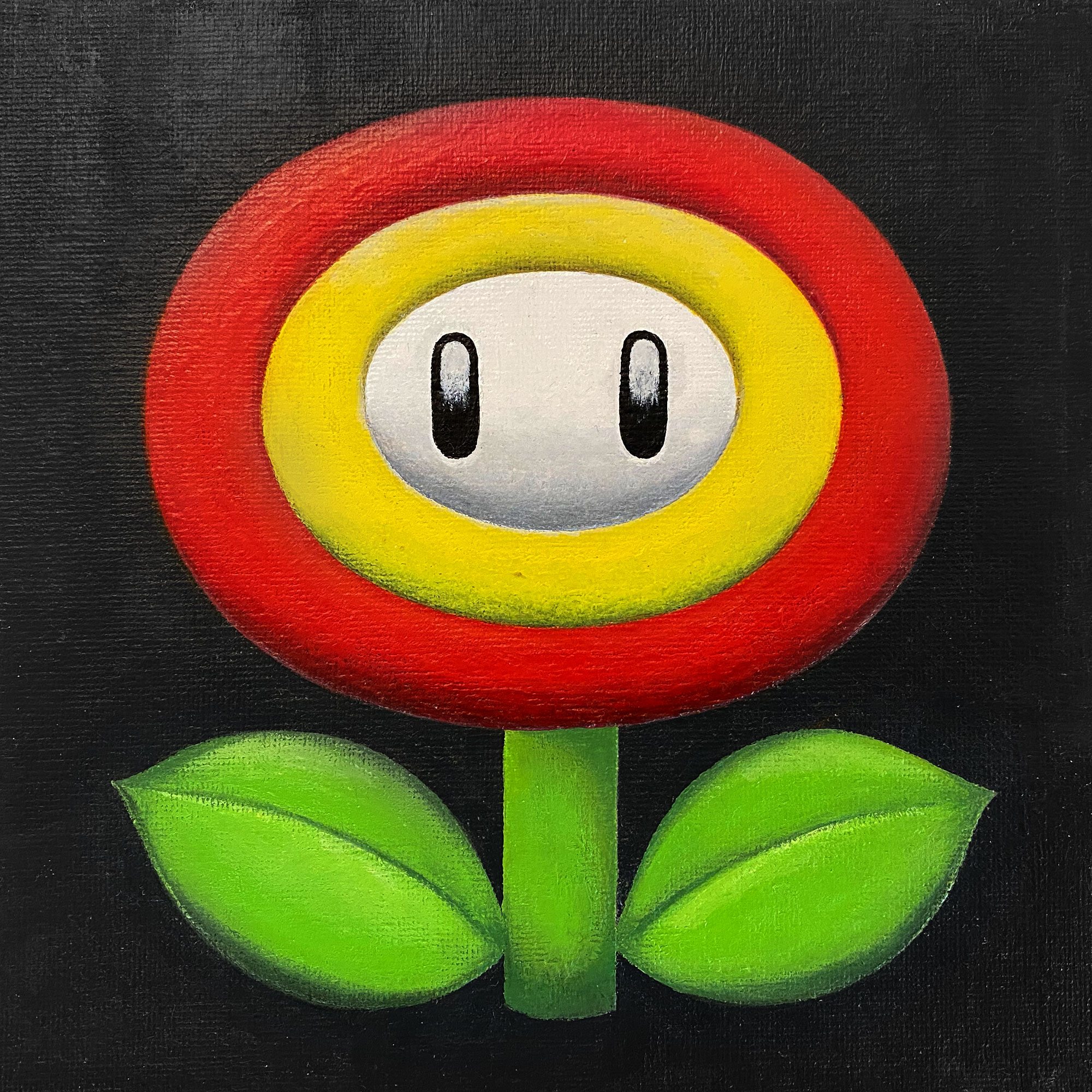 Super Mario Bros Goomba painting