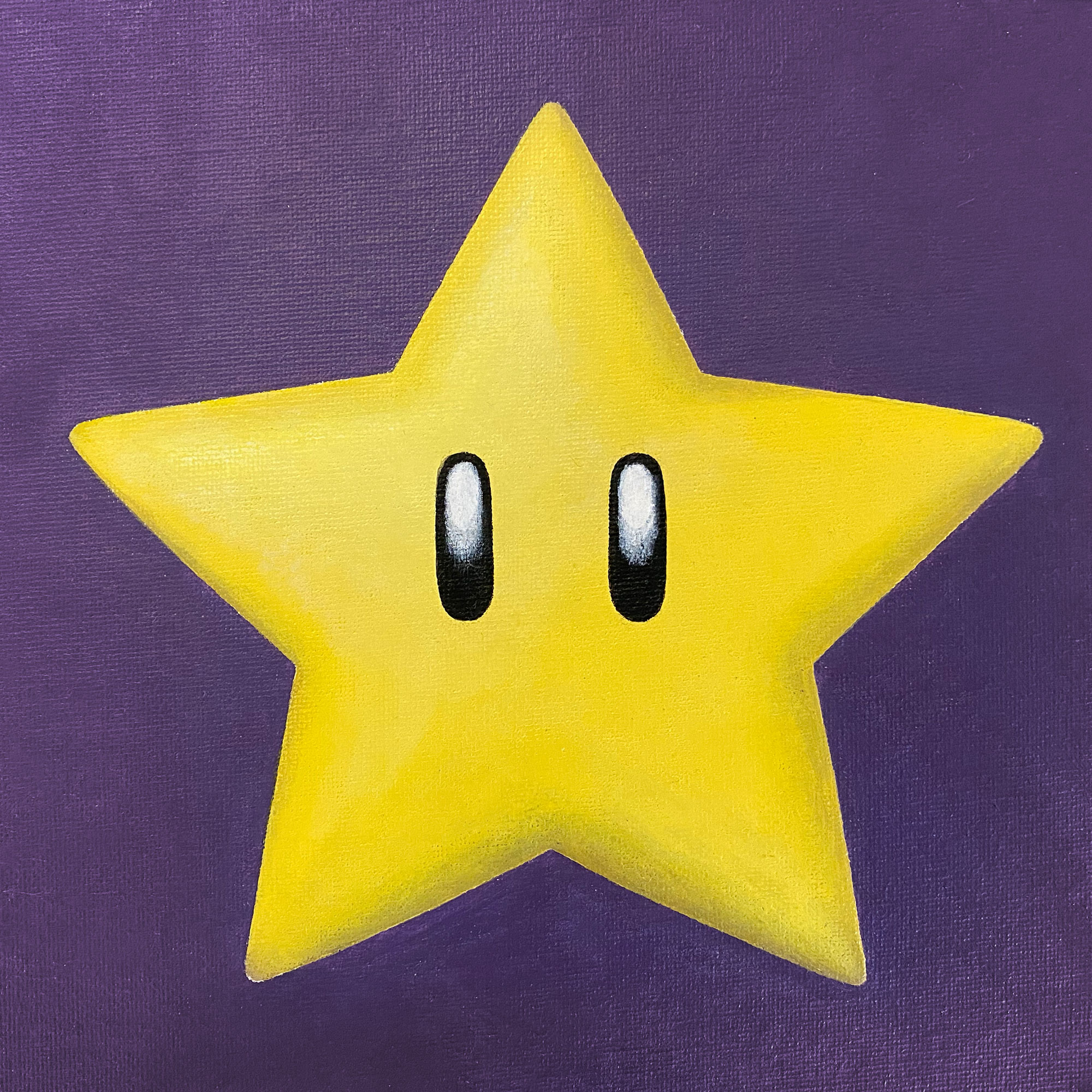 Super Mario Bros Goomba painting