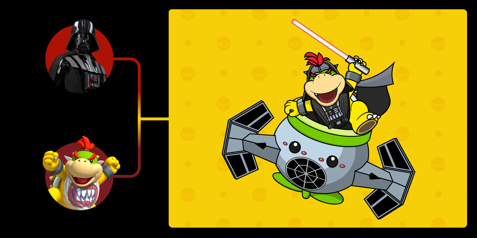 Bowser Jr. x Darth Vader