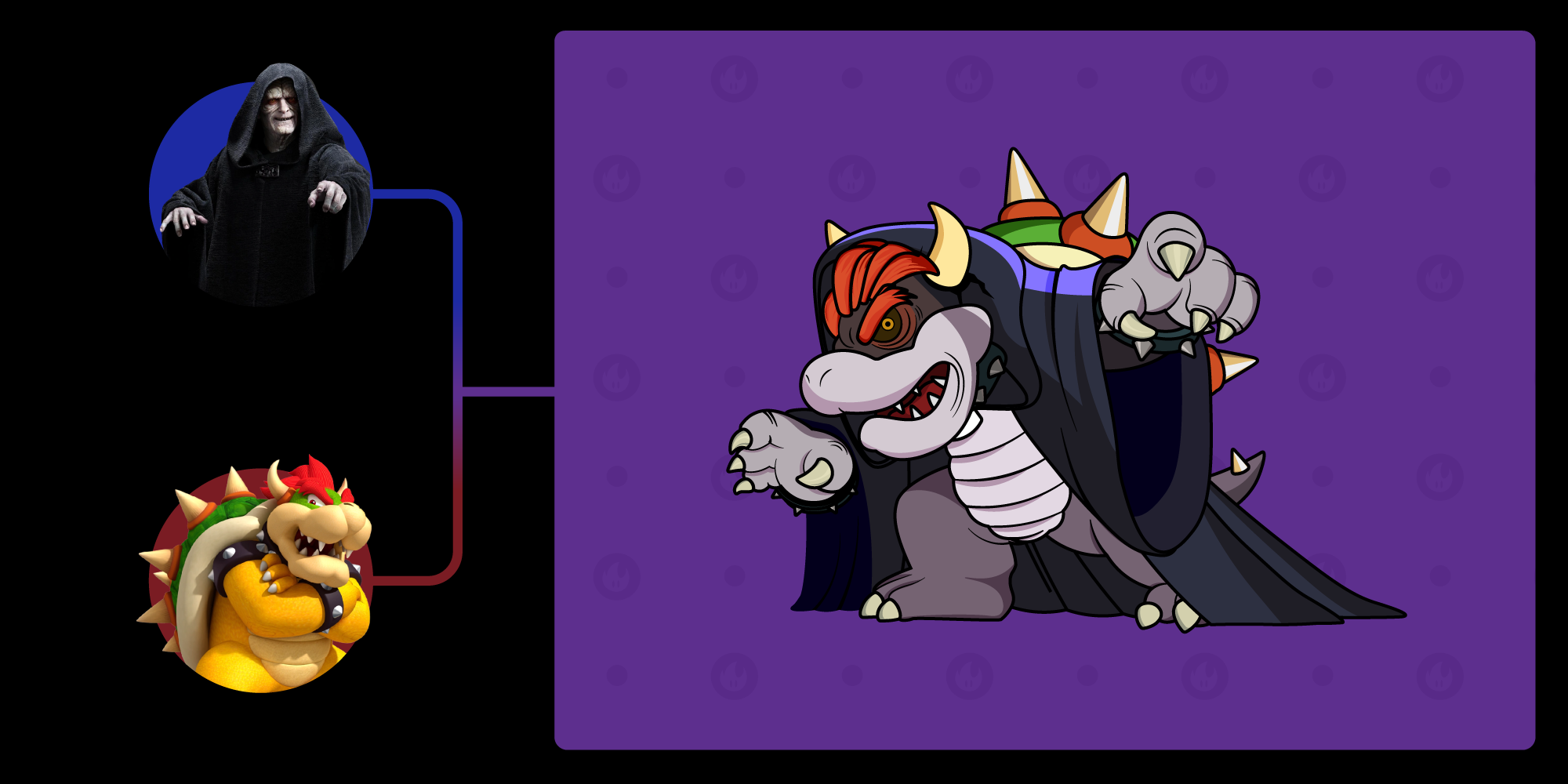Bowser x Darth Sidious