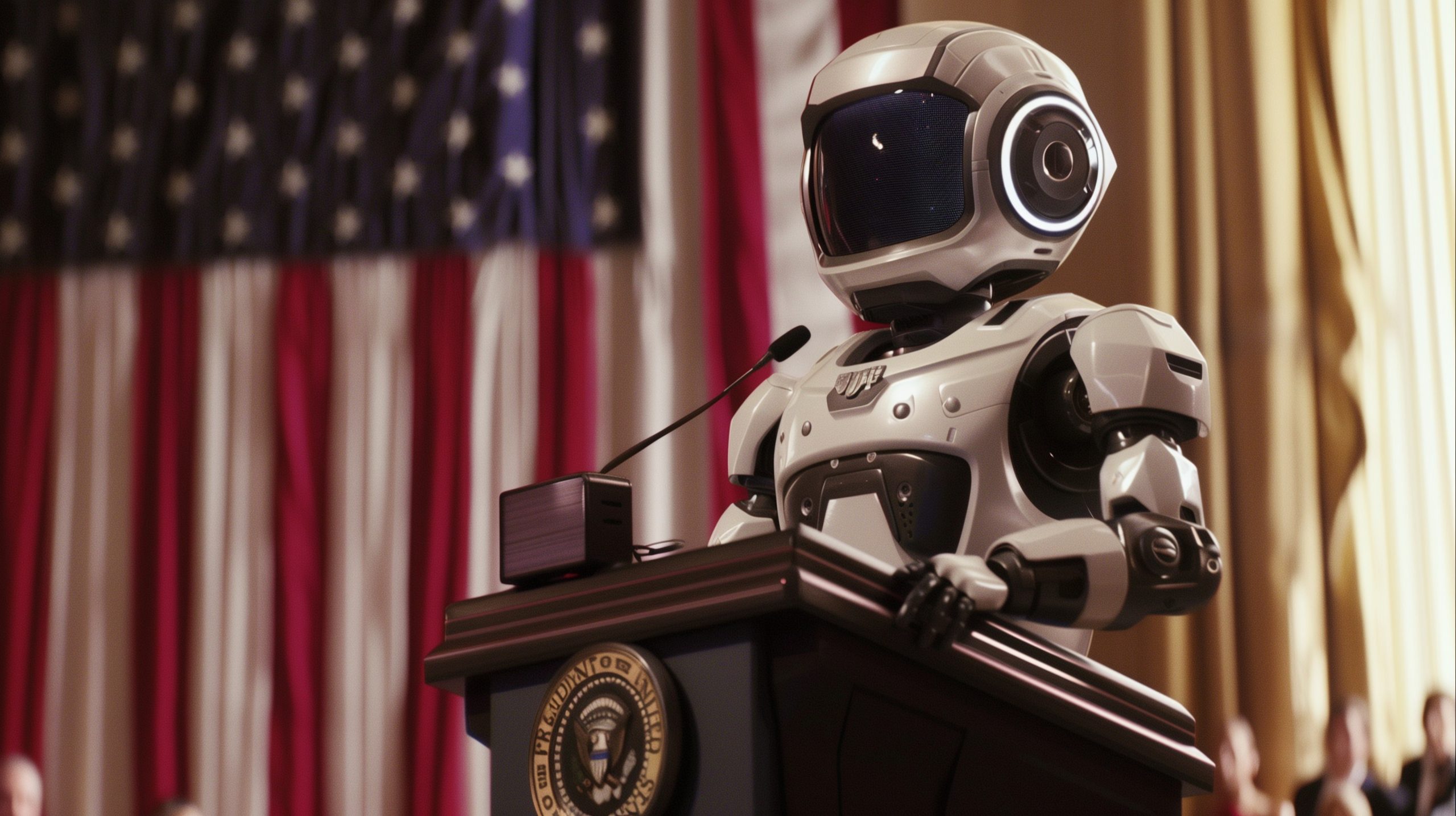 wednesdai-robot-president