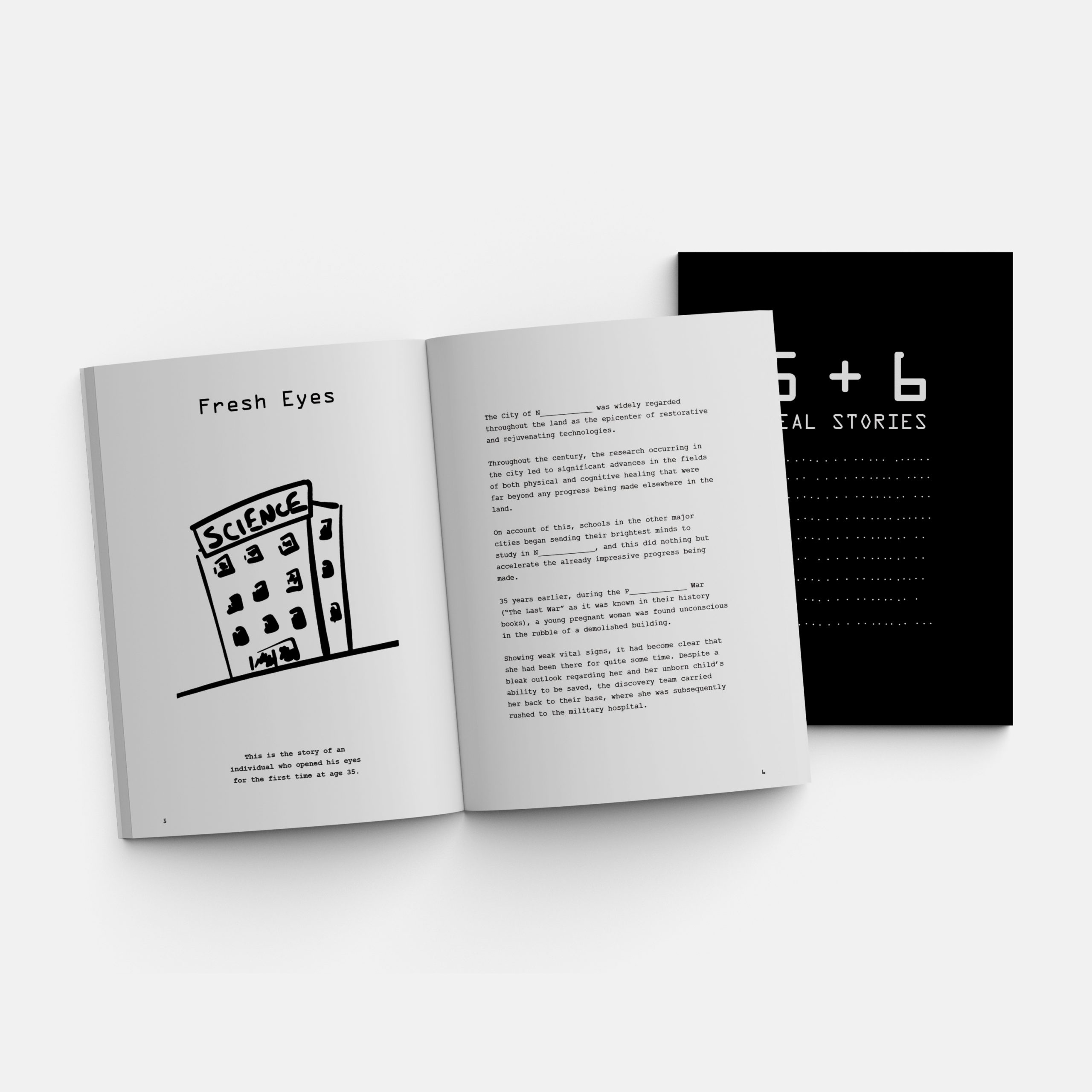 5+6 Real Stories - Intro and Back cover