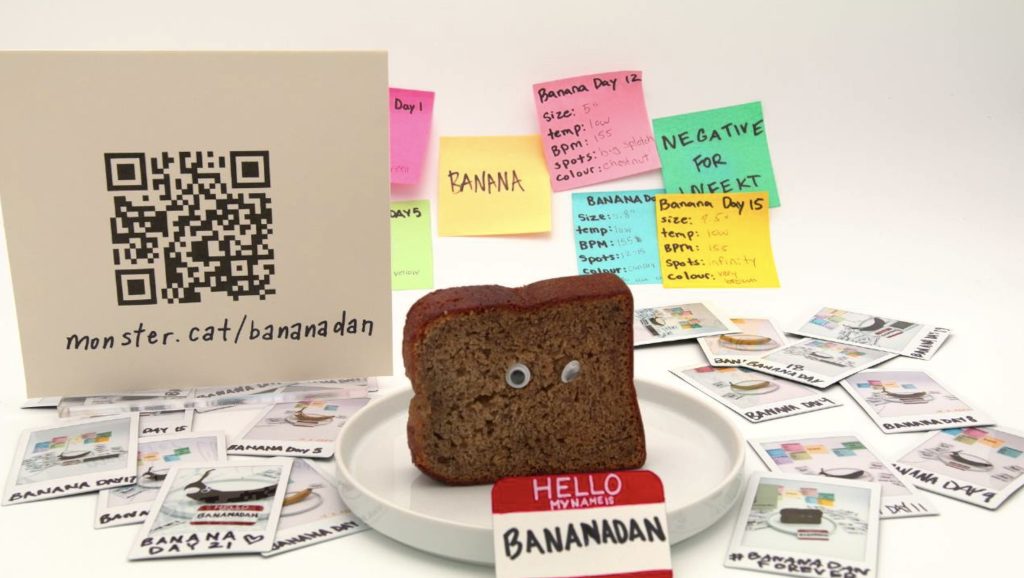 Banana Bread on a Plate